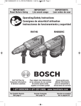 Bosch RH745 Manuel utilisateur
