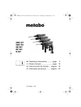 Metabo SBE 561 Mode d'emploi