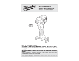 Milwaukee 2798-22CT Guide d'installation