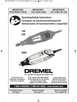 Dremel 3000 Operating/s Manuel utilisateur