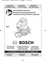 Bosch CM12 Manuel utilisateur