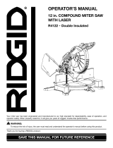 RIDGID R4122 Mode d'emploi