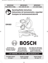 Bosch Power Tools CM10GD+T1B Manuel utilisateur