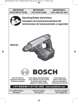Bosch RHS181K Mode d'emploi