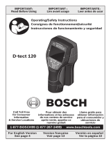 Bosch D-tect 120 Manuel utilisateur
