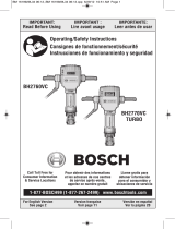 Bosch BH2770VCDHDC400 Manuel utilisateur