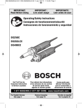 Bosch DG355LCE Mode d'emploi
