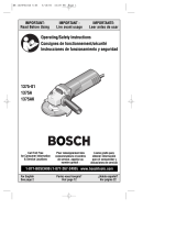 Bosch 1375-01 Manuel utilisateur