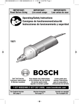 Bosch 1521 Mode d'emploi