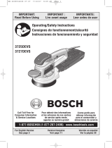 Bosch 3725DEVS Mode d'emploi