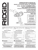 RIDGID R9616 Mode d'emploi