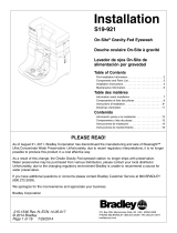 Bradley S19-921 Guide d'installation