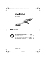 Metabo KNSE12-150 Mode d'emploi