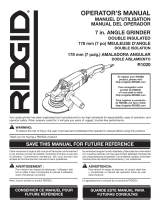 RIDGID R10201 Mode d'emploi