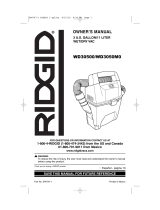 RIDGID WD3050 Guide d'installation