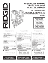 RIDGID R09892-AC848695 Manuel utilisateur