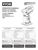 Ryobi P600 Mode d'emploi