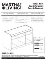 Martha Stewart Living 4903 Guide d'installation