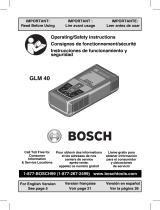 Bosch GLM 40 Mode d'emploi