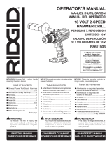 RIDGID R9652 Mode d'emploi