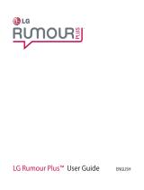 LG Rumour Rumour Plus Mode d'emploi