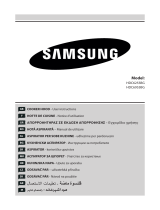 Samsung HDC6255BG/BOL Manuel utilisateur