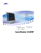 Samsung SYNCMASTER 910MP Manuel utilisateur