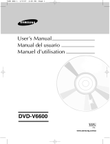 Samsung DVD-V6600 Manuel utilisateur