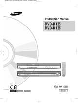 Samsung DVD-R135 Manuel utilisateur