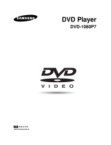Samsung DVD-HD1080P7 Manuel utilisateur