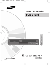 Samsung DVD-VR330 Manuel utilisateur