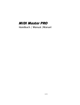 Terratec MidiMasterPro Manual Le manuel du propriétaire