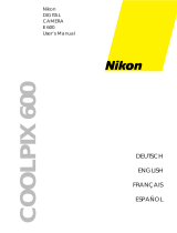 Nikon COOLPIX E 600 Le manuel du propriétaire