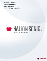 Steinberg HALion Sonic 2 Mode d'emploi