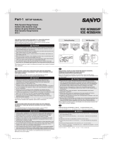 Sanyo VDC-WD9885VA Setup Manual