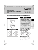 Sanyo VCC-N6695P Guide d'installation