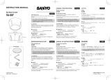 Sanyo VA-80F Manuel utilisateur