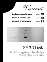 VINCENT SP-331 MK Le manuel du propriétaire