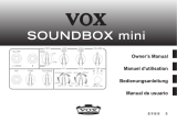 Vox Soundbox Mini Le manuel du propriétaire