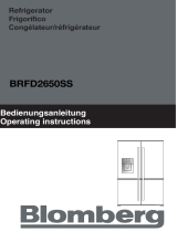 Blomberg BRFD2650SSN Operating Instructions Manual