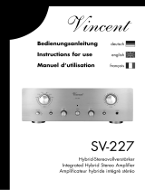 VINCENT SV-227 Le manuel du propriétaire