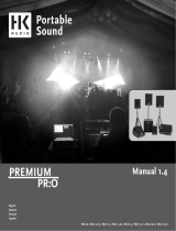HK Audio Premium PR:O Set 12/18 Manuel utilisateur