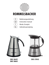 Rommelsbacher EKO 376/G Manuel utilisateur