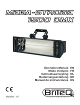 Briteq MEGA-STROBE 1500 DMX Le manuel du propriétaire