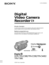 Sony DCR-TRV239E Le manuel du propriétaire