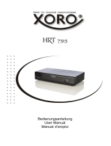Xoro HRT 7515 Le manuel du propriétaire