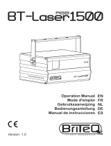 Briteq BT-LASER1500 RGB Le manuel du propriétaire