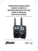 Alecto FR-12 Manuel utilisateur