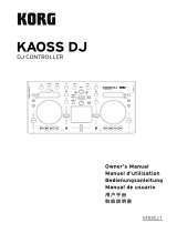 Korg KAOSS DJ Le manuel du propriétaire