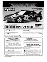 Kyosho PURETEN EP AIPHA 2 4WD SUBARU IMPREZA WRC Le manuel du propriétaire